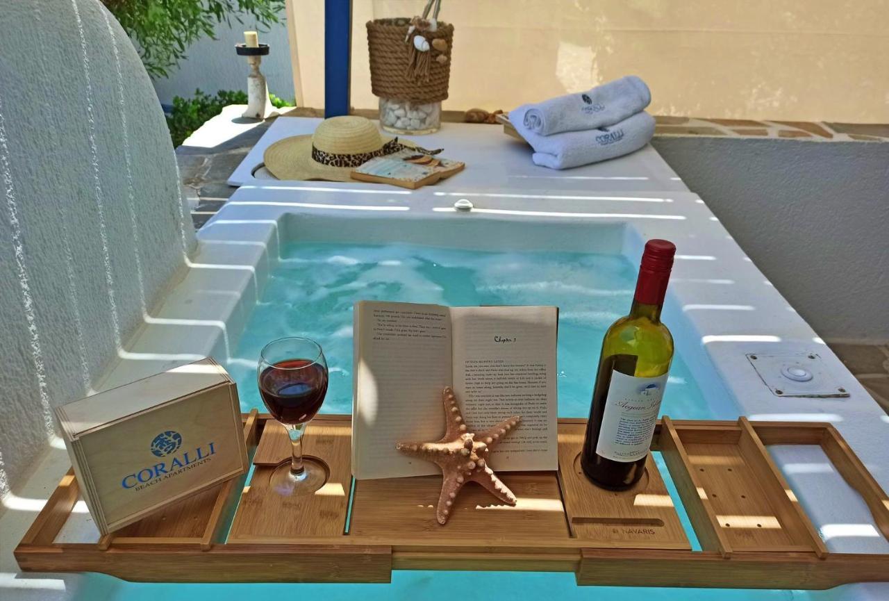 Coralli Beach Apartments 米科利维亚 外观 照片